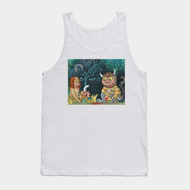 How the Wild Things Do Tank Top by Jacob Wayne Bryner 